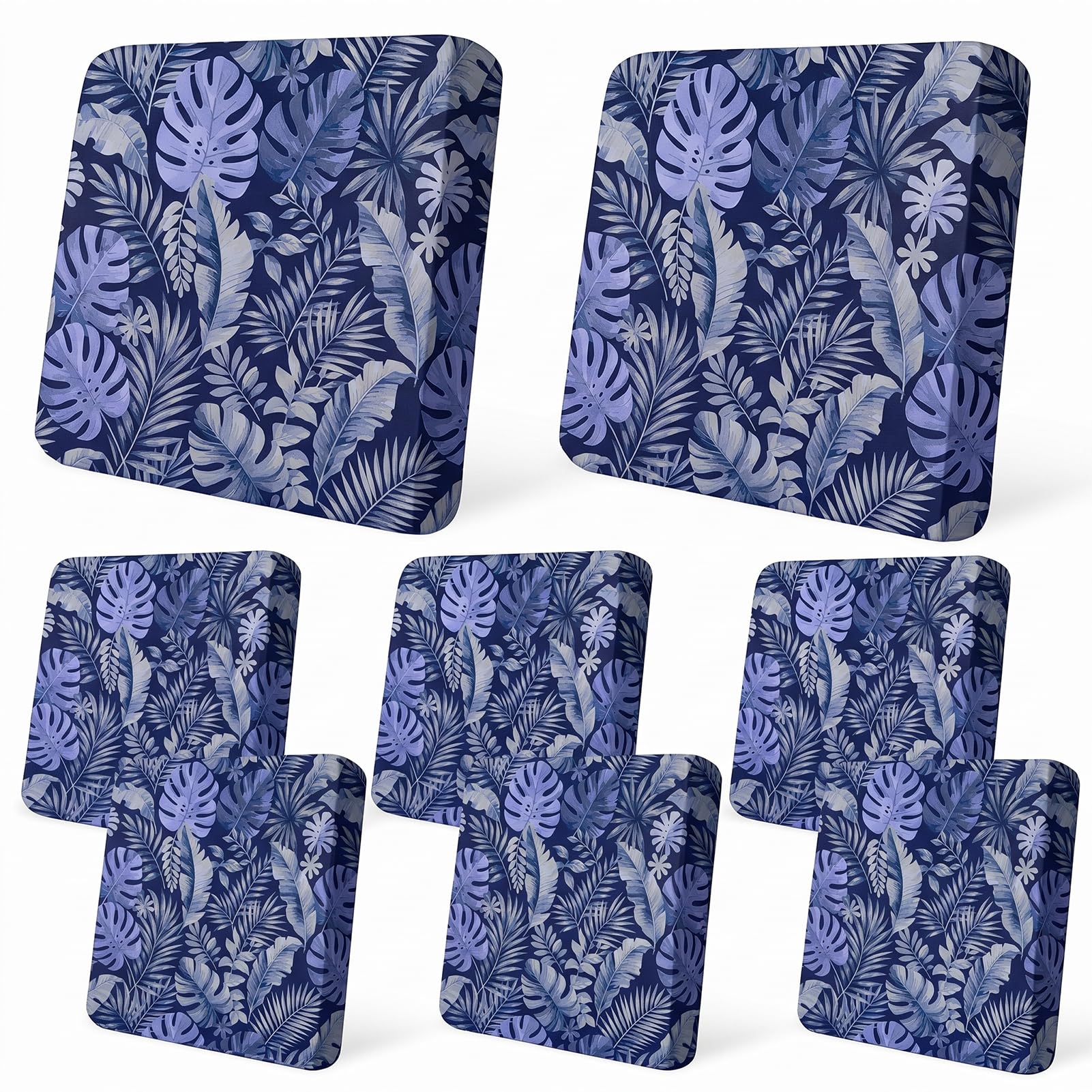 8Pcs Patio Cushion Covers Stretch Outdoor Furniture Protector Slipcovers