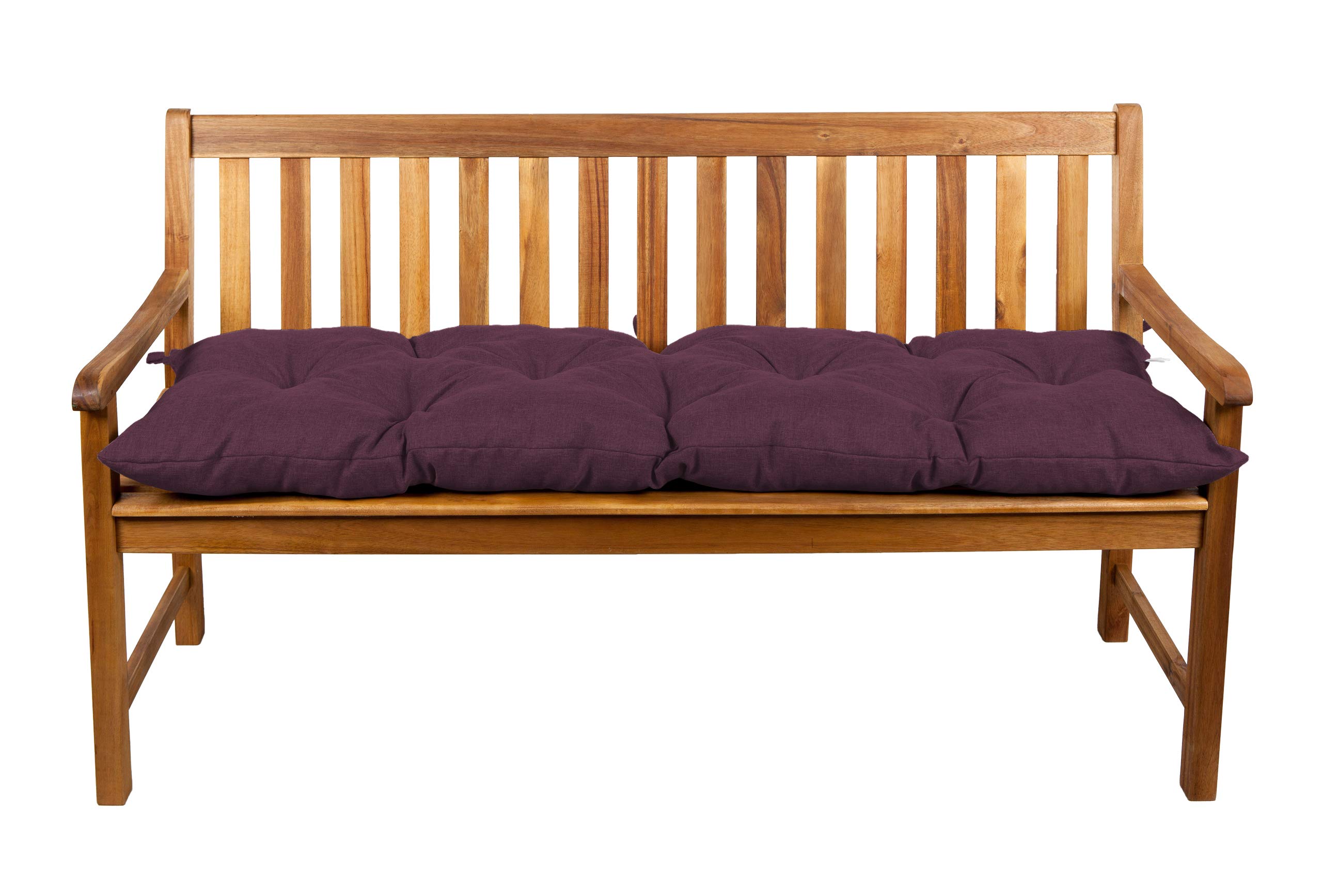 Gutekissen Cuscino per panchina Cuscino per sedia Hollywood Swing Garden LS (110x60, Viola)