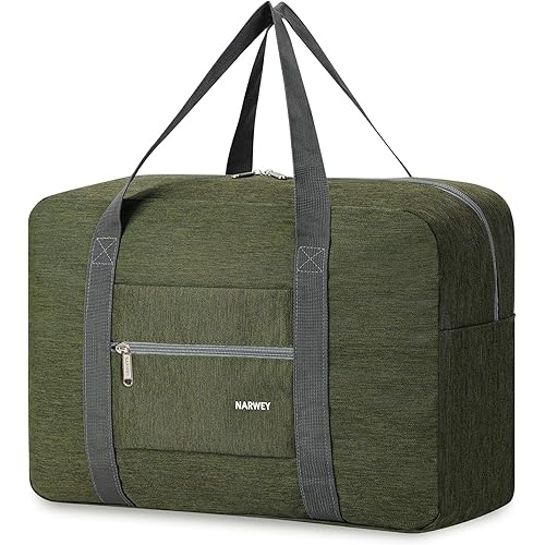 For Spirit Airlines Personal Item Bag 18x14x8 Foldable Travel Duffel Bag Tote Carry on Luggage Duffle Overnight for Women and Men