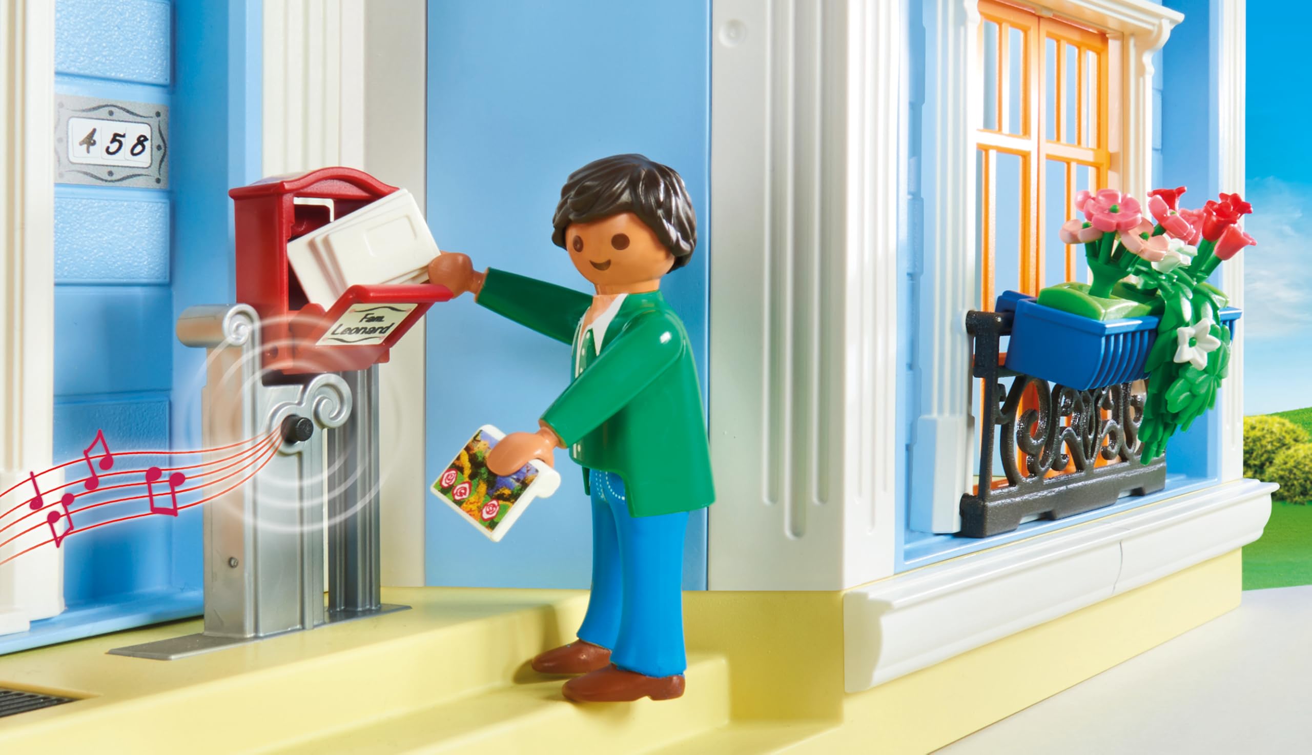 PLAYMOBIL Dollhouse 70205 Duży Domek dla Lalek, od 4 Lat
