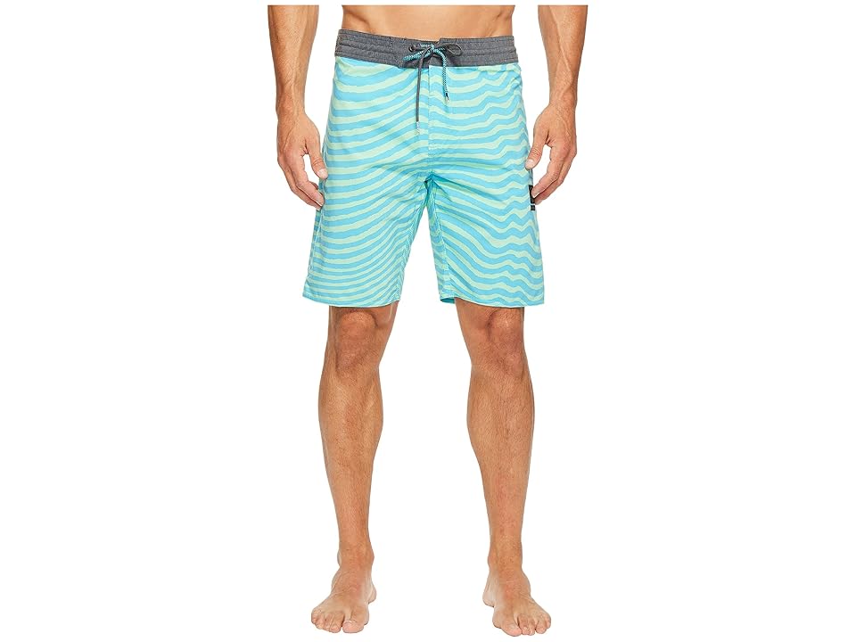 

Volcom Mag Vibes Slinger 19 Boardshorts (Aqua) Men's Swimwear