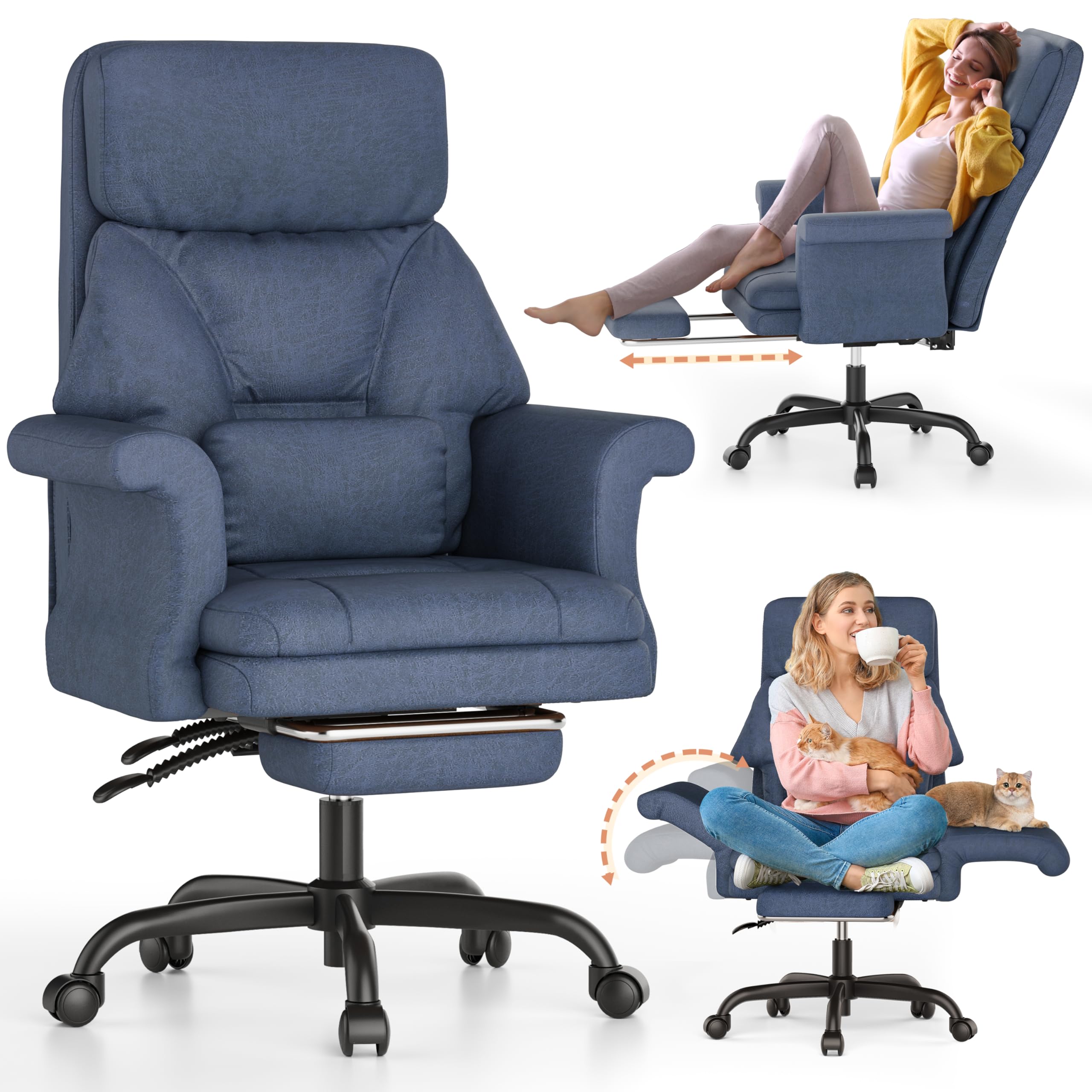 Amazon.com: ELABEST C39 Cross Legged Office Chair with