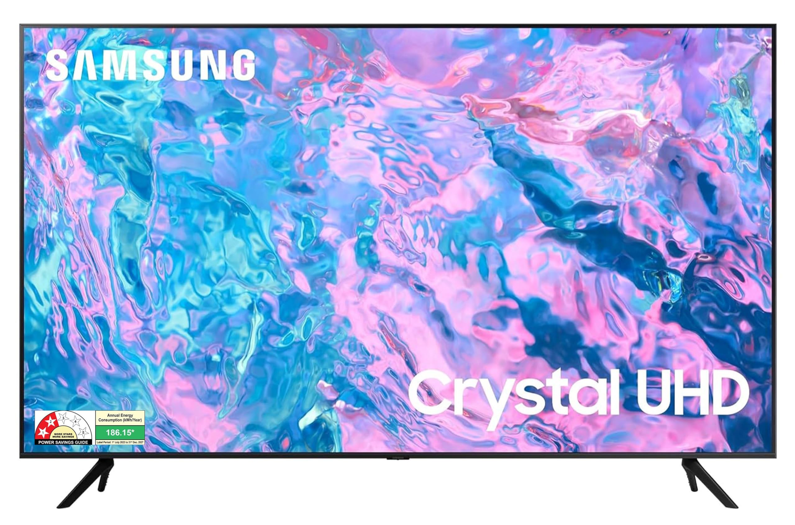 Samsung 138 cm (55 inches) Crystal iSmart 4K Ultra HD Smart LED TV UA55CUE60AKLXL (Black)