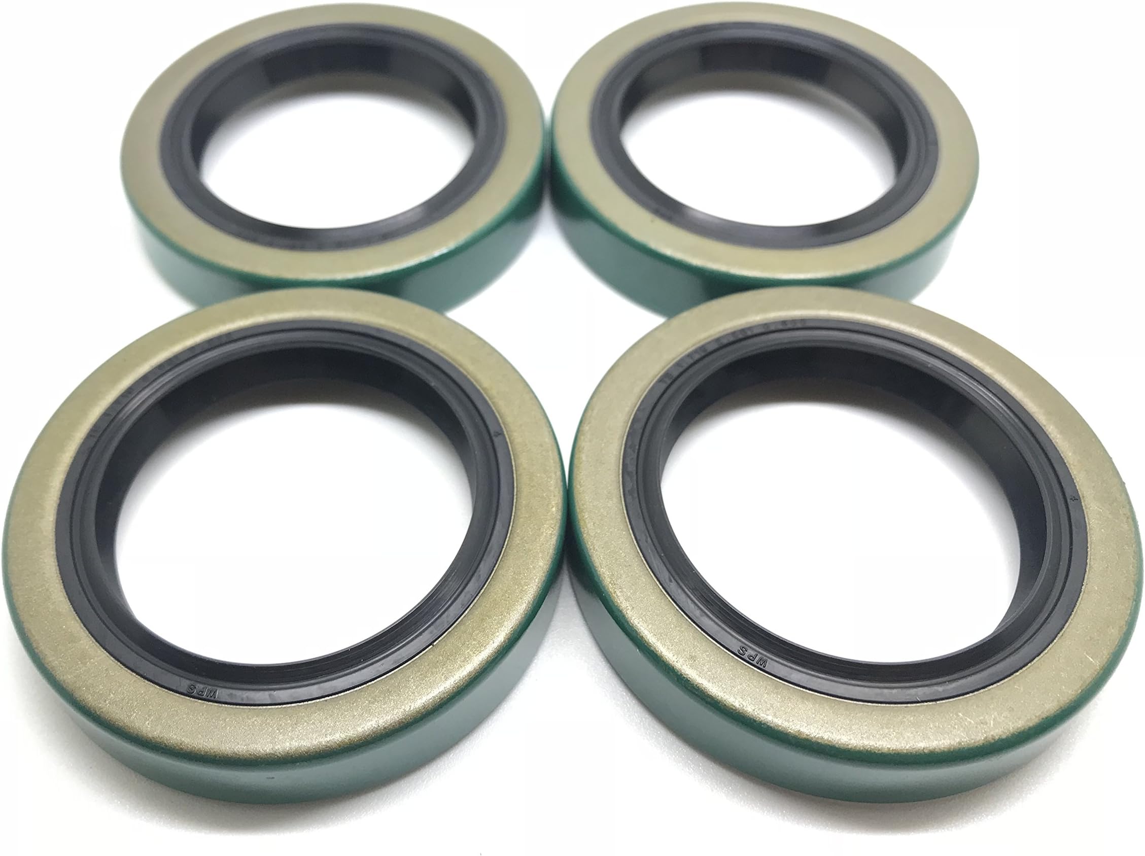 (Pack of 4) WESTERNPRIME Trailer Hub Wheel Grease Seal 10-19 171255TB 1.719'' X 2.565'' for 3500# E-Z Lube Axles