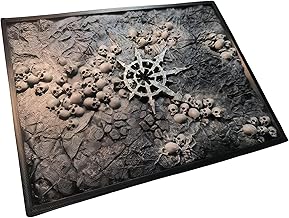 Dry Brush Palette | Texture Palette for Miniature Painting & Model Kits - Drybrush & Paint Scraping Tool(Alternative to Wet Palette) (7.87x5.9in) (01)