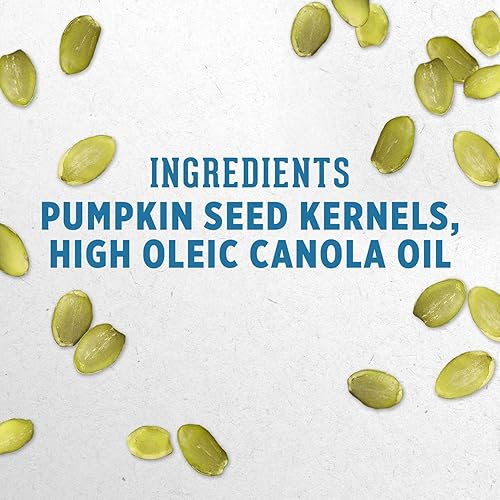 Miniatura 10 de DAVID SEEDS Semillas de pepitas de calabaza y sal marina, 5 onzas (paquete de 8)