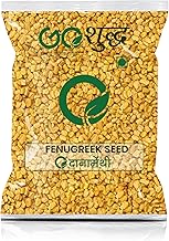 GoShudh Dana Methi (Fenugreek Seeds)|1 Kg Packing| Methi Dana| For Weight Loss & Blood Sugar Level| boosting metabolism & Immunity| Indian Spices & Masala