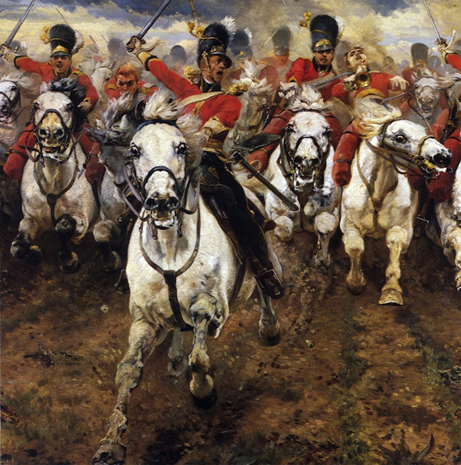 SERENDIPITP Retro Picture Poster Wall Art Pictures Painting Scotland for Ever Detail by Elizabeth Thompson Wall Art Canvas Print for Wall Decor 60x90cm