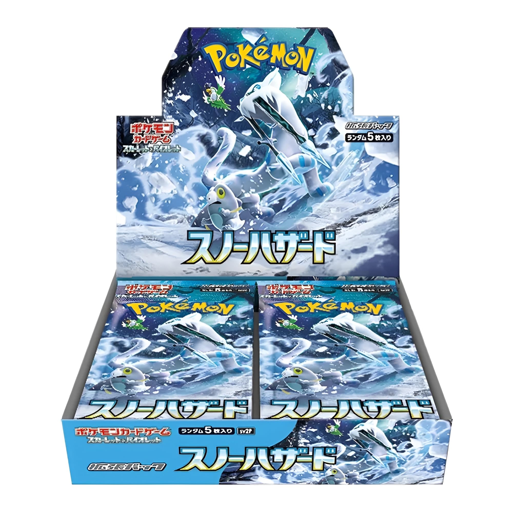 Pokemon TCG Snow Hazard Booster Box | 30x Japanese Paldea Evolved Booster  Packs | Japanese Pokémon Packs | Japanese Pokémon Cards