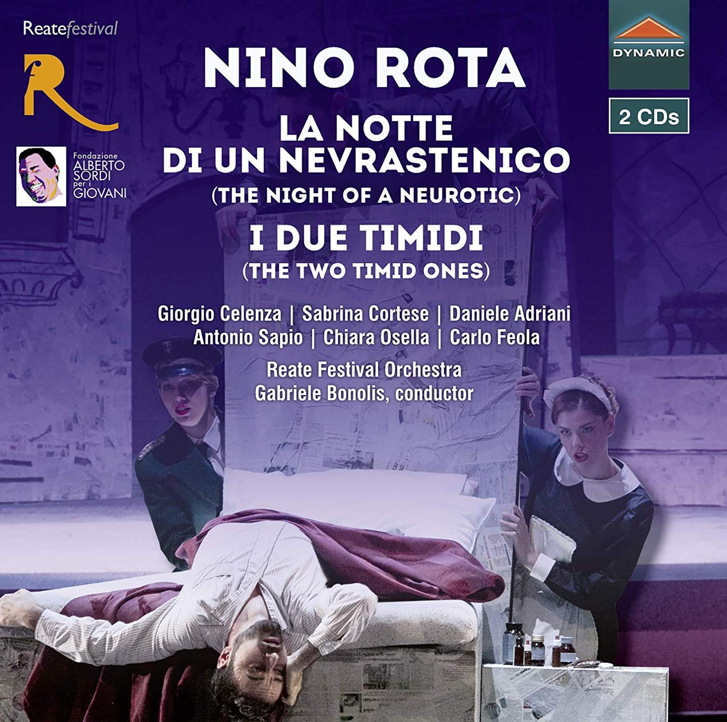 Nino Rota: La notte di un nevrastenico, I due timidi