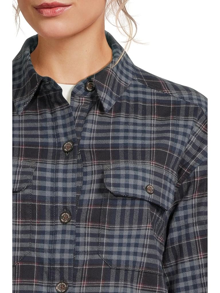 Blue Royal Robbins Vista Flannel Shacket