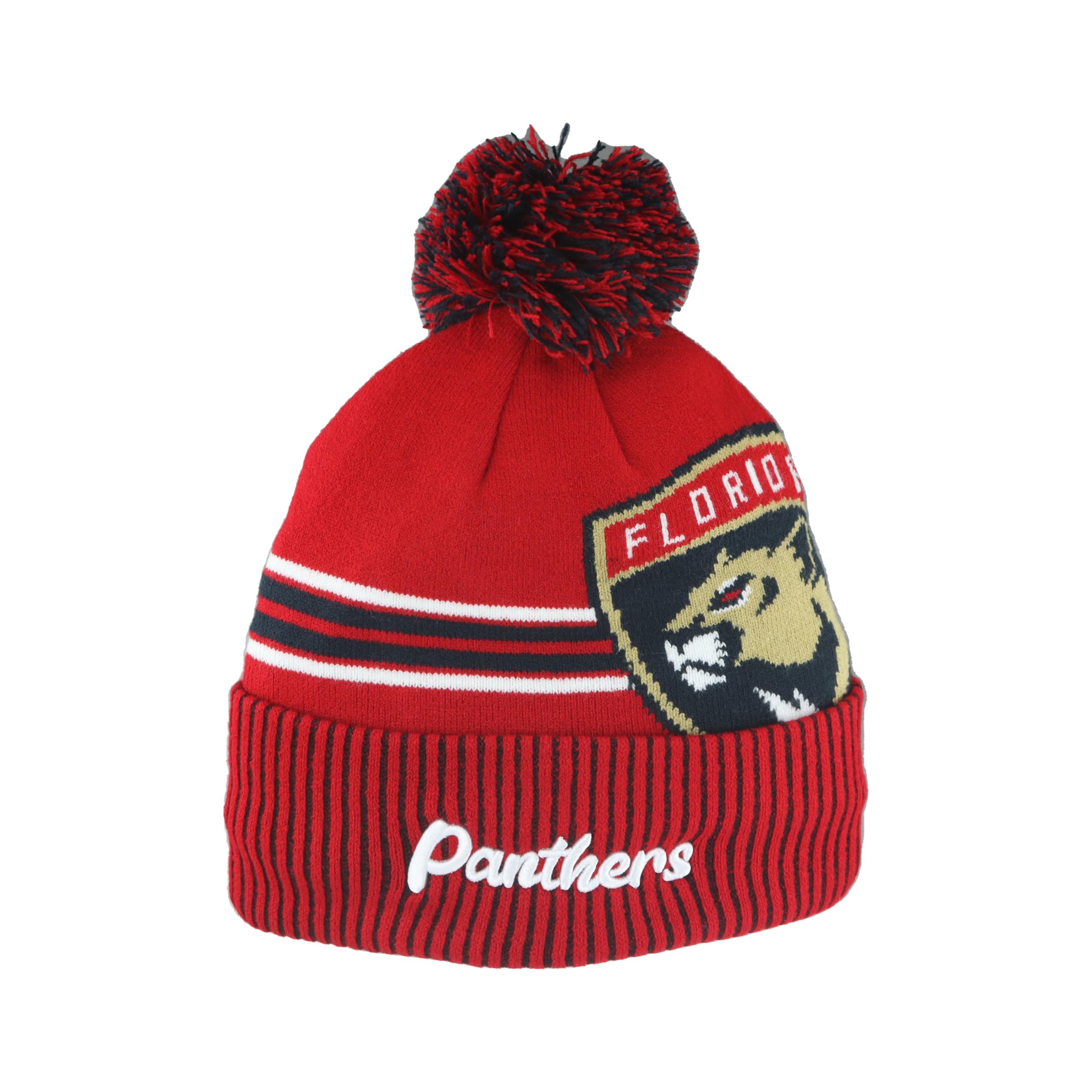 ZHATS NHL Unisex-Adult NHL Officially Licensed Beanie Pom Rush