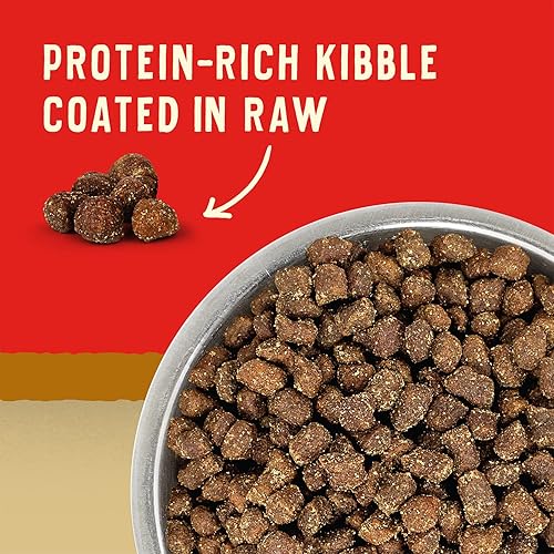 Miniatura 2 de Stella & Chewy's Wild Red Dry Dog Food Receta de pradera de granos sanos, ricos en proteínas y recubiertos crudos, 21 lb Bolsa