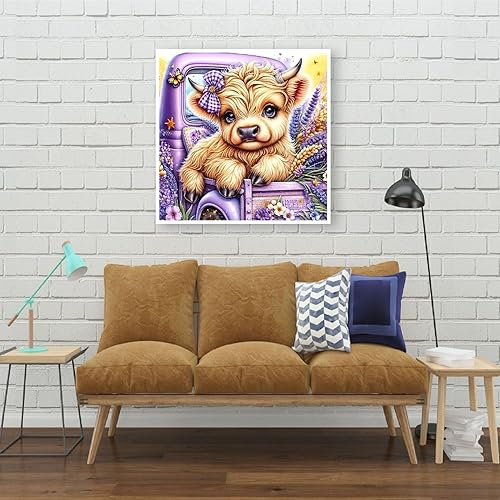 Miniatura 10 de tigdtiu Kits de pintura de diamantes 5D para adultos, kits de arte de diamantes góticos para principiantes, pintura de diamantes de imitación