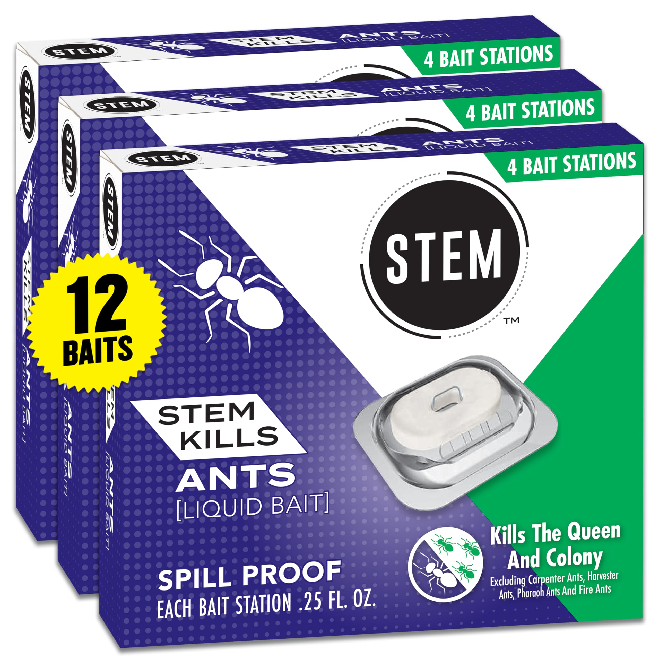 STEM Liquid Ant Baits 12 Pack