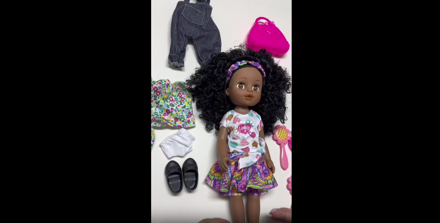 Amazon.com: GAGAKU Black Doll for Girls, 14