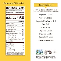 Vista 22 de Simple Mills - Galletas saladas de harina de almendras con sal marina finamente molida, bocadillos saludables y veganos sin gluten, 4.25 onzas, 4