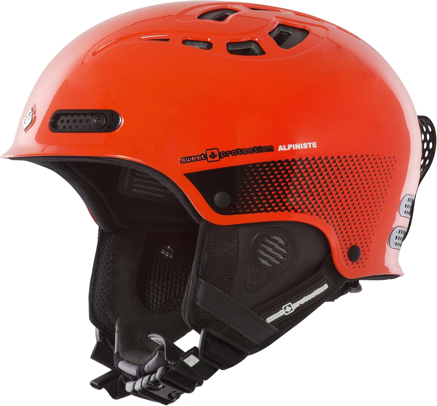 Sweet Protection Igniter Alpiniste Ski Helmet Orange Shock Orange Size