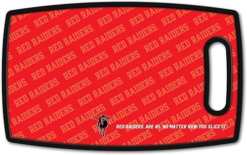 Miniatura 3 de YouTheFan NCAA Texas Tech Red Raiders Logo Series Tabla de cortar