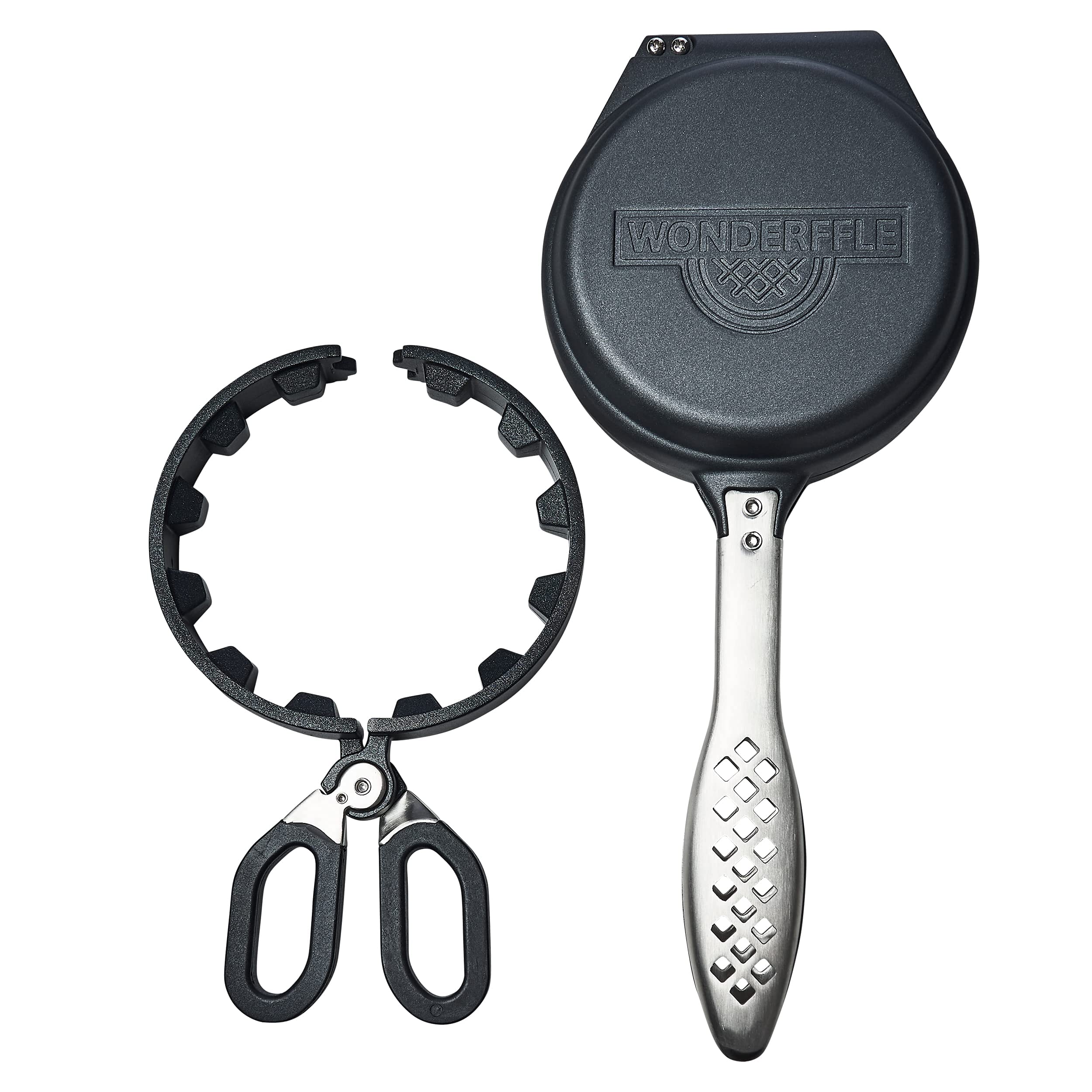 the wonderffle stuffed waffle iron