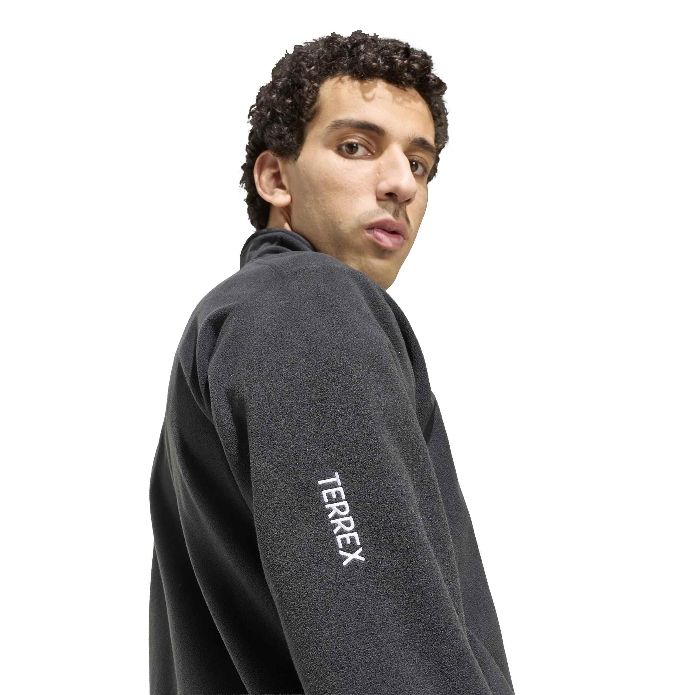 adidas Men's Chaqueta de Felpa con Cremallera hasta el Pecho Terrex Multi Essentials