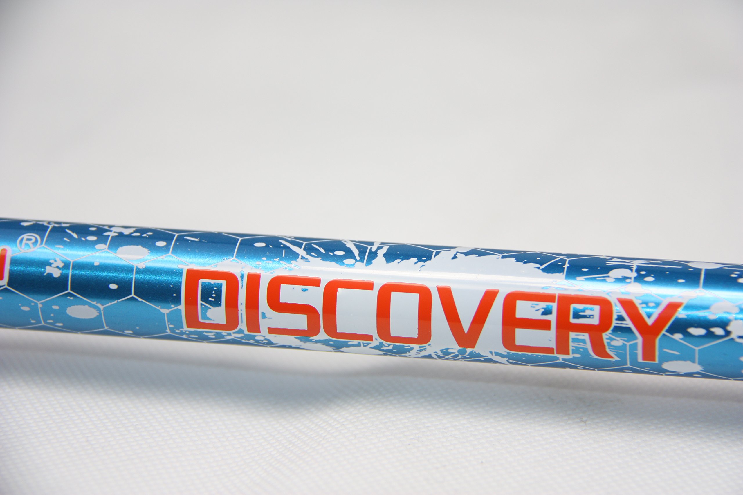 "Discovery 15.394,9 cm Flip Lock Light weight (Aviation lega di alluminio 270 g, 269,3 gram) bastone trekking telescopico regolabile da uomo e da donna, Uomo donna Bambino, A Pair Of Blue