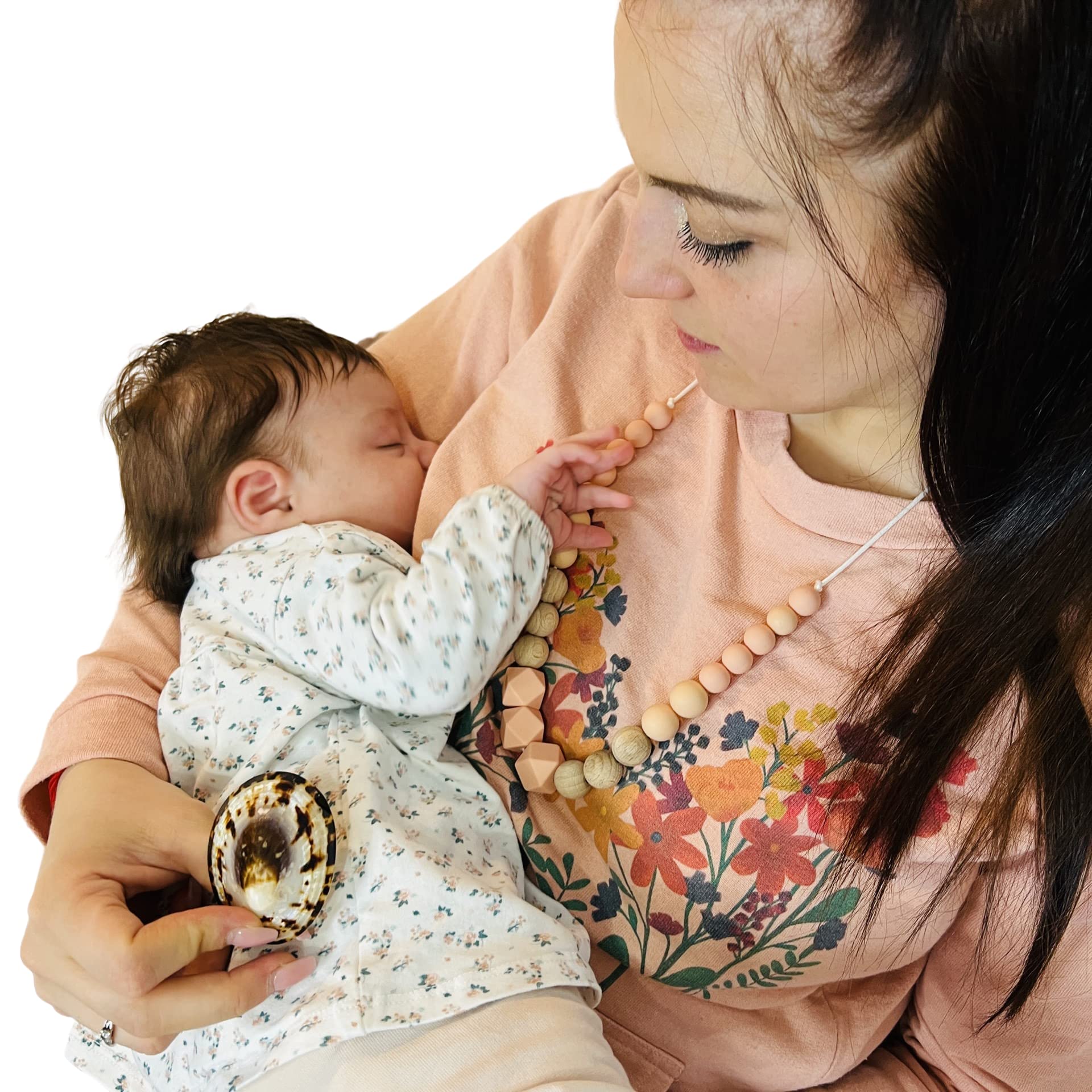 BABY SHELL Conchas de lactancia + Almohadillas Reutilizables | Talla X-Large