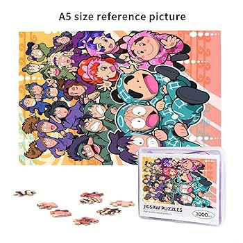 激レア 絶版 忍たま乱太郎 春夏秋冬の段 ジグソーパズル 1000