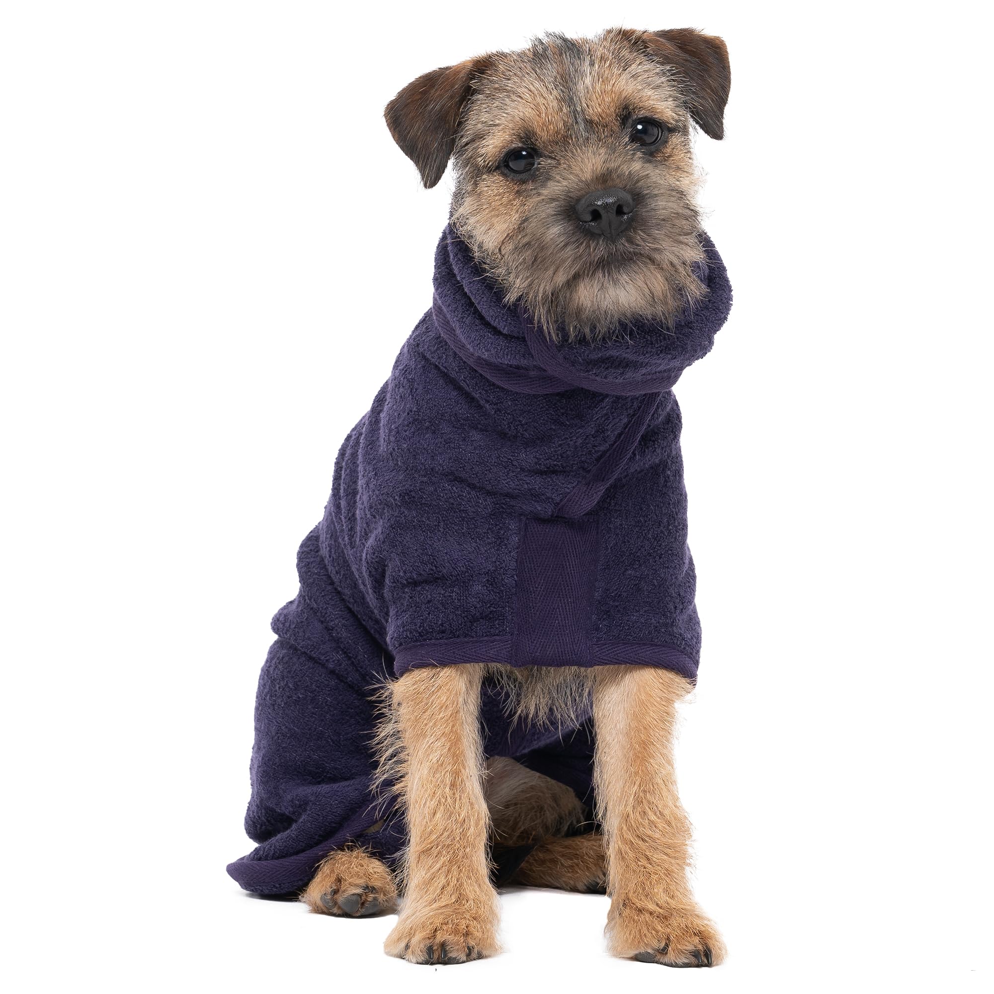 Ruff and Tumble Dog Drying Coat - Classic Collection, Blackberry
