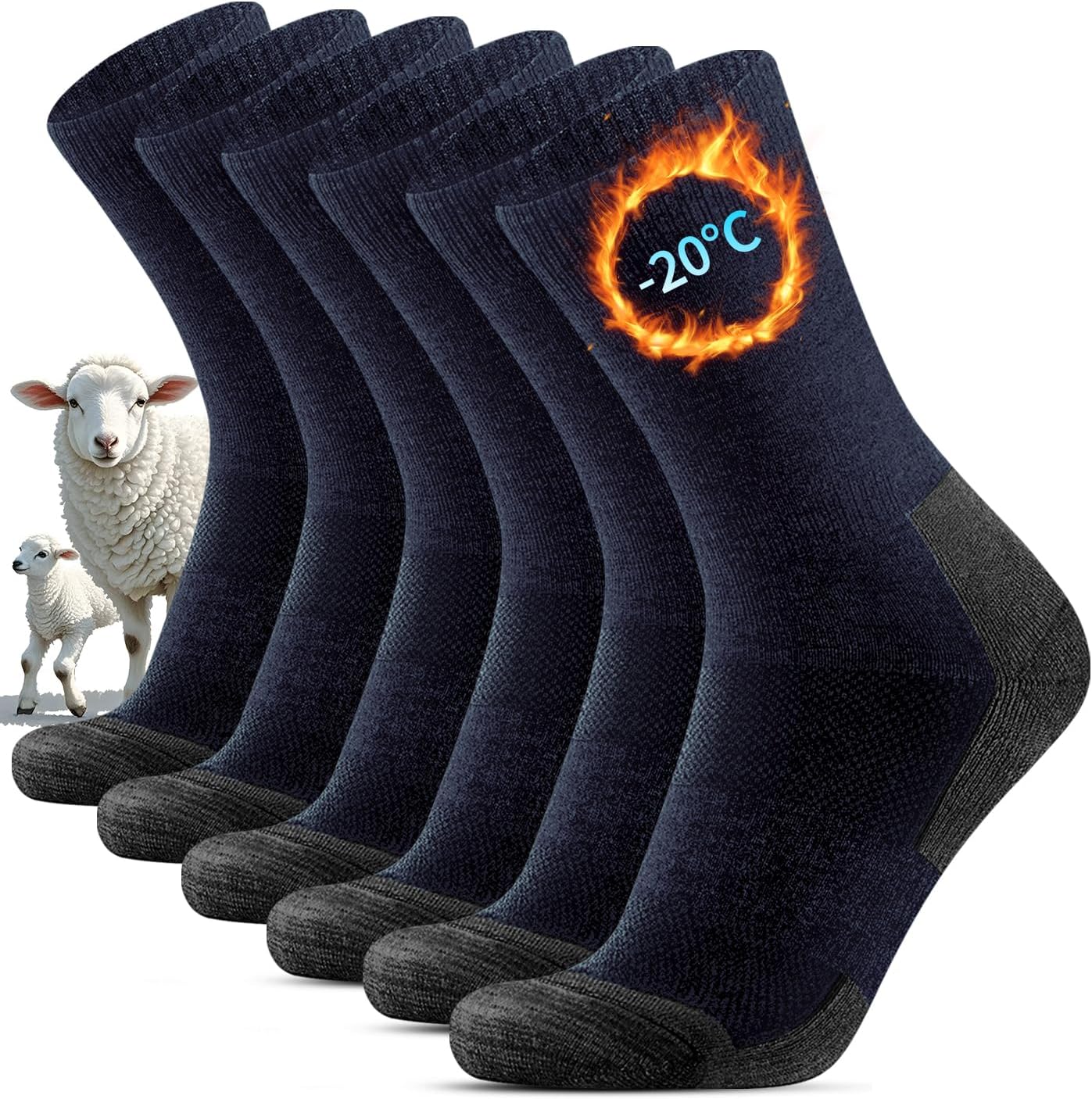 Chaussettes De Cyclisme Giro En Mérinos - Charcoal/points Blancs - Taille S