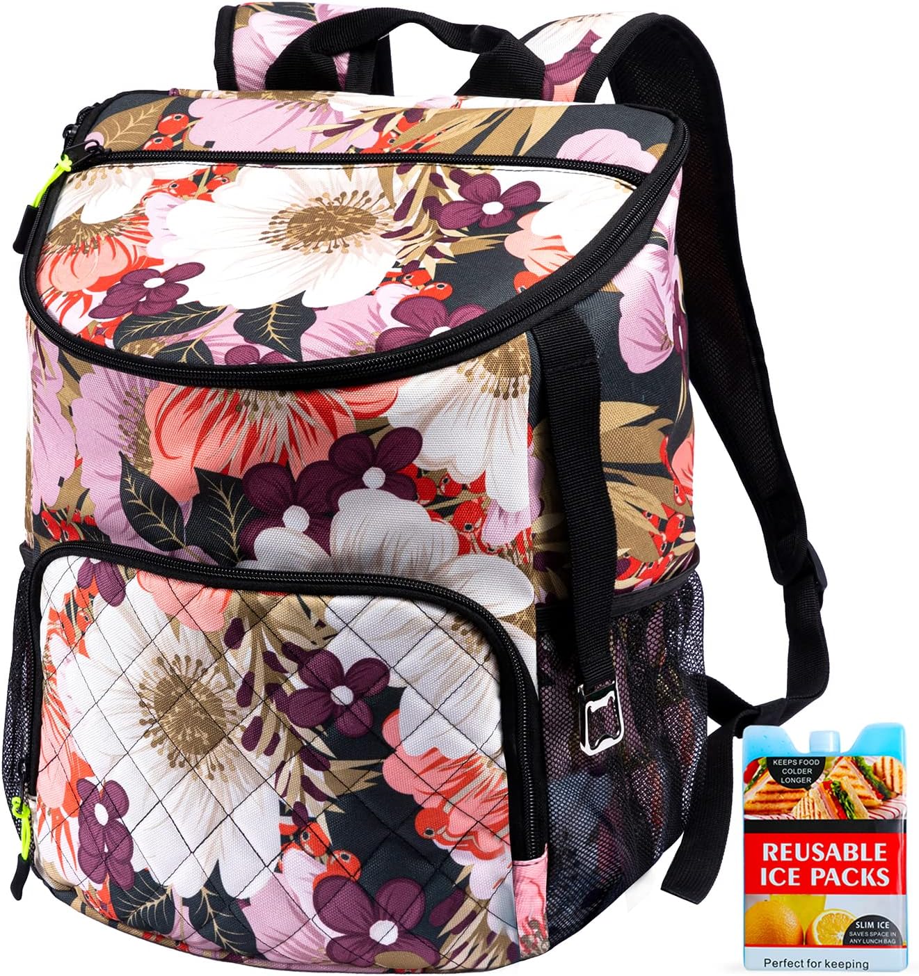 Cooler Backpack for Women, Insulated Backpack Cooler with