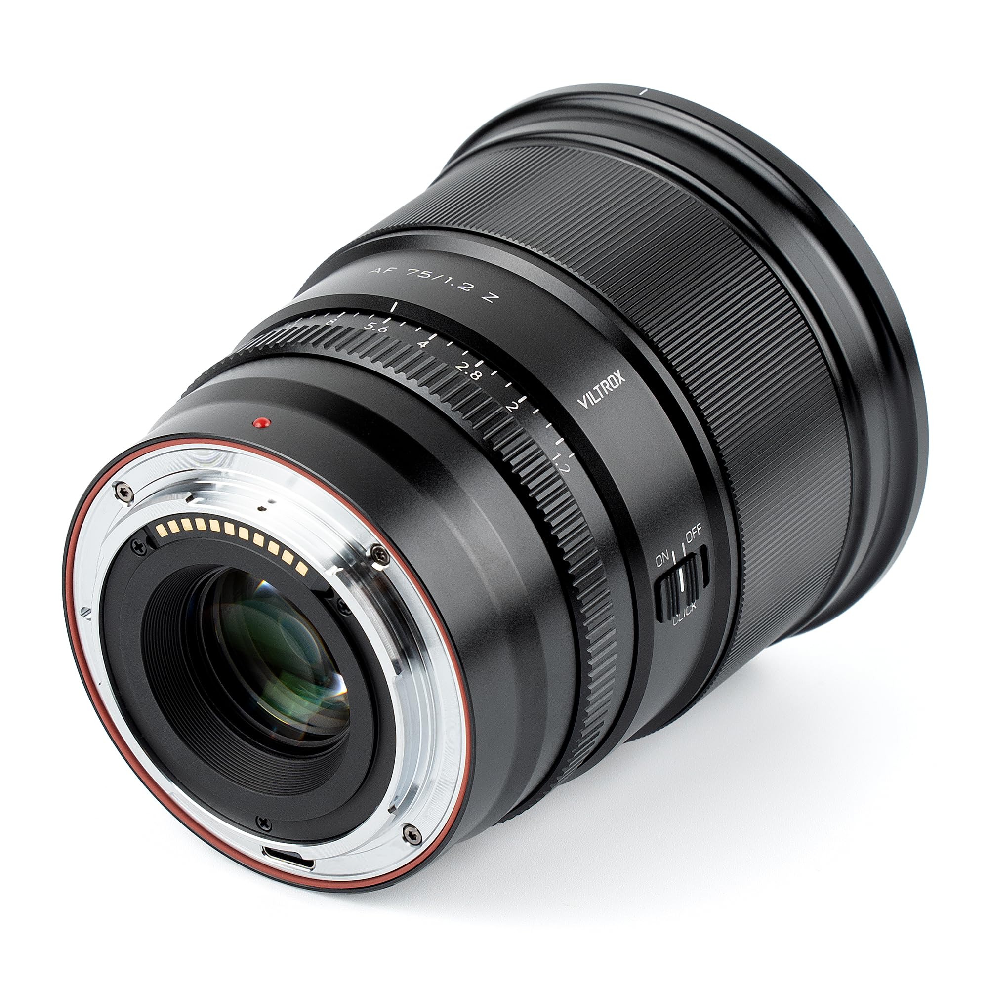 Amazon.com : VILTROX 75mm f1.2 Pro Z Mount for Nikon, 75mm f/1.2