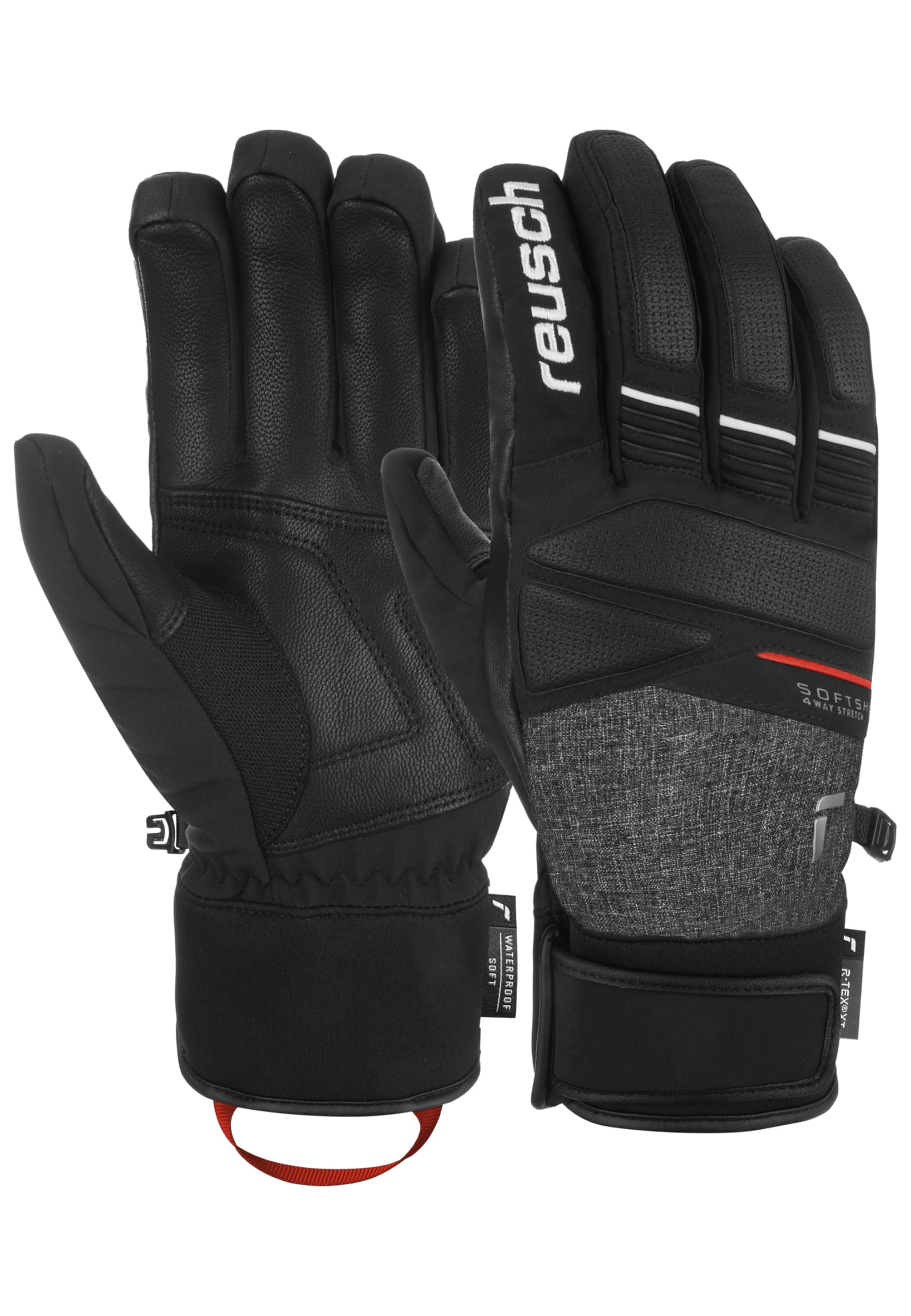 Reusch Thunder R-TEX XT warme, wasserdichte, Winddichte und atmungsaktive Unisex Winterhandschuhe Fingerhandschuhe Schneehandschuhe Skihandschuhe Herren Damen