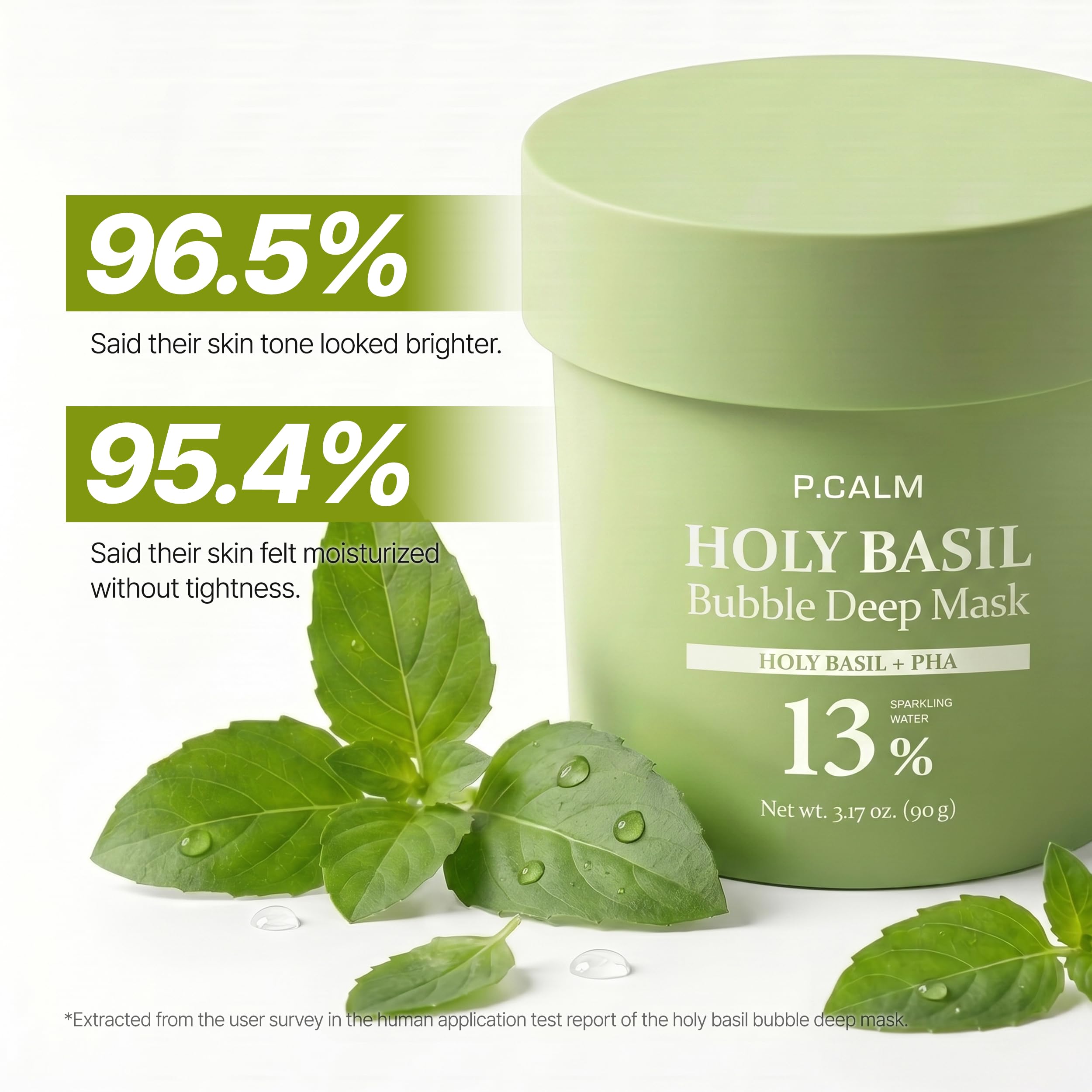 Amazon.com : P.CALM Holy Basil Bubble Deep Mask | Blackhead