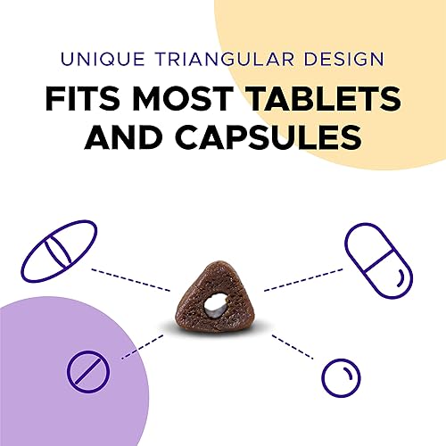 Miniatura 3 de VETRISCIENCE Pinchers Pill Hiding Dog Treats con probióticos  Pastillas, cápsulas y tabletas  Hace que dar medicamentos sea fácil