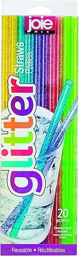 Joie Kitchen Gadgets t12788 Pajitas reutilizables, plástico Joie Kitchen Gadgets t12788 Pajitas reutilizables, plástico