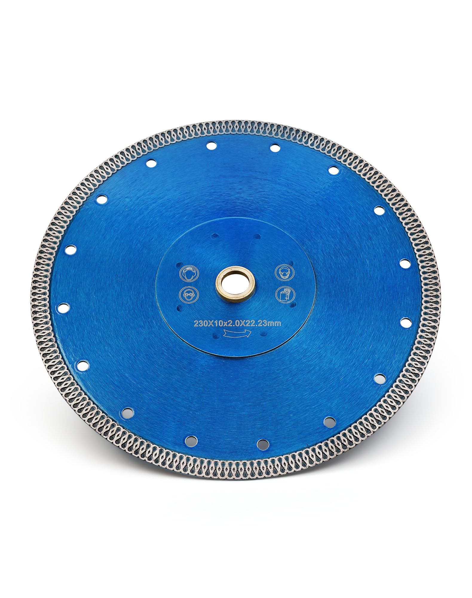 Solidure 230mm Diamond Cutting Discs,Super Thin 9 inch Turbo Diamond Blade for Granite Marble Ceramic Tiles - Image 2