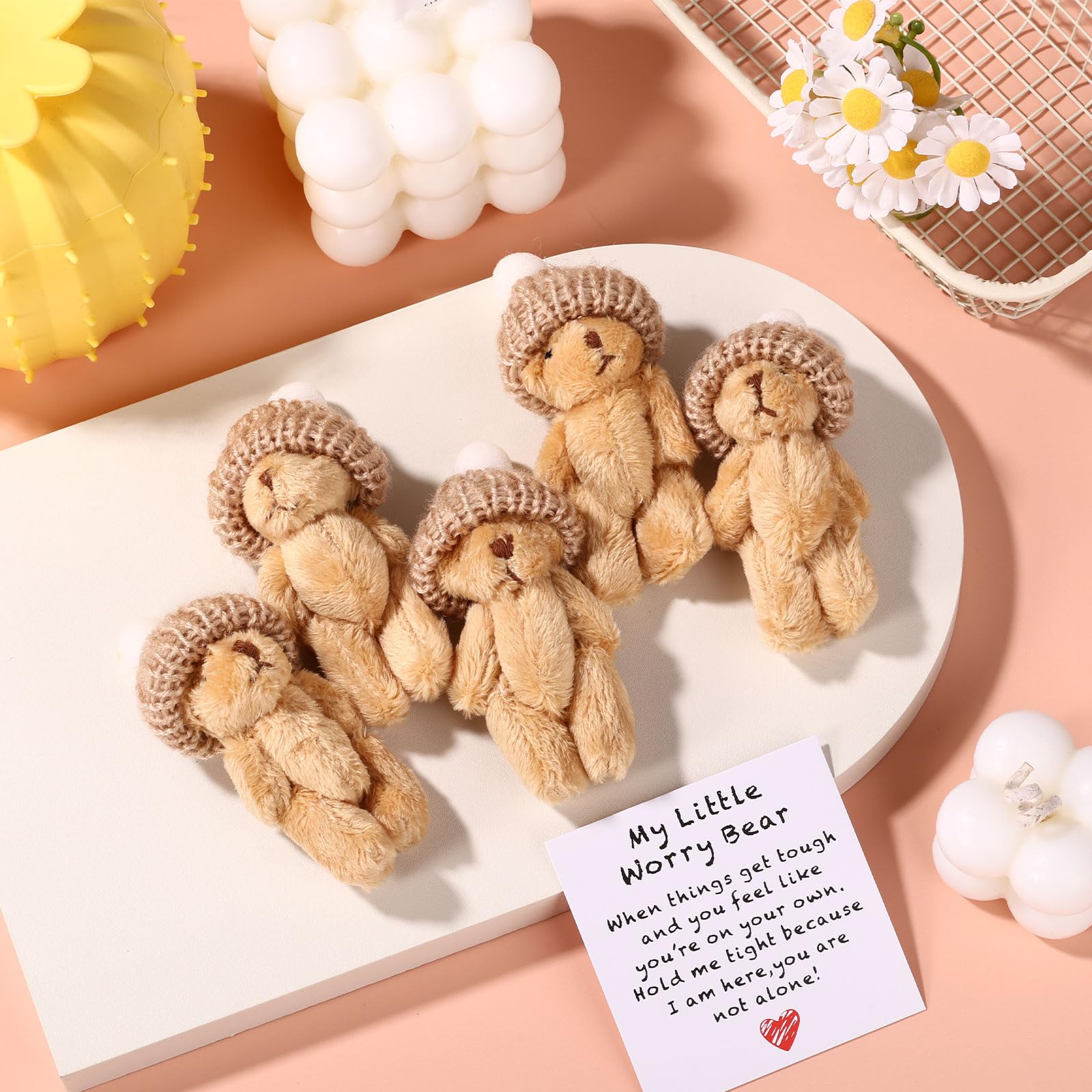 TOYMIS 5pcs My Little Worry Bear - Image 4