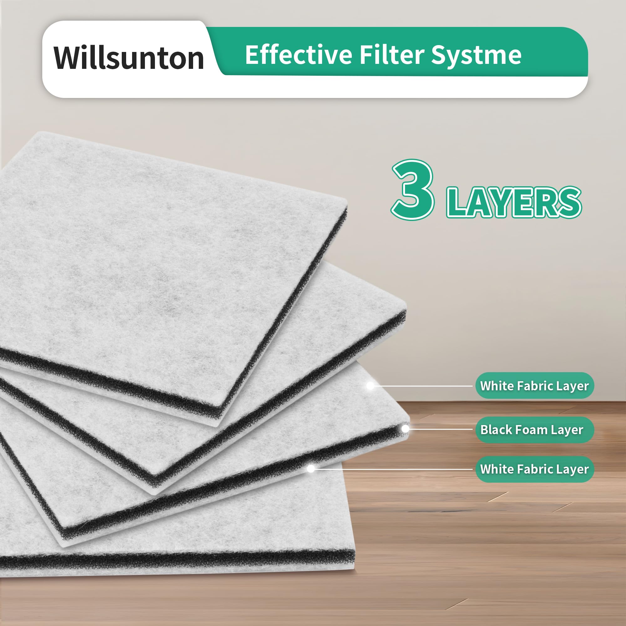 Paquete de 4 filtros HEPA CF-1 86883 para modelos Kenmore Sears Progressive y Whispertone Panasonic, compatibles con 20-86883, 2086883, 86880, 81002, 20-81002, 8175084