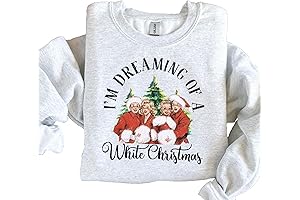 I'm Dreaming Of A White Christmas Funny Jesus Dolls Sweatshirt
