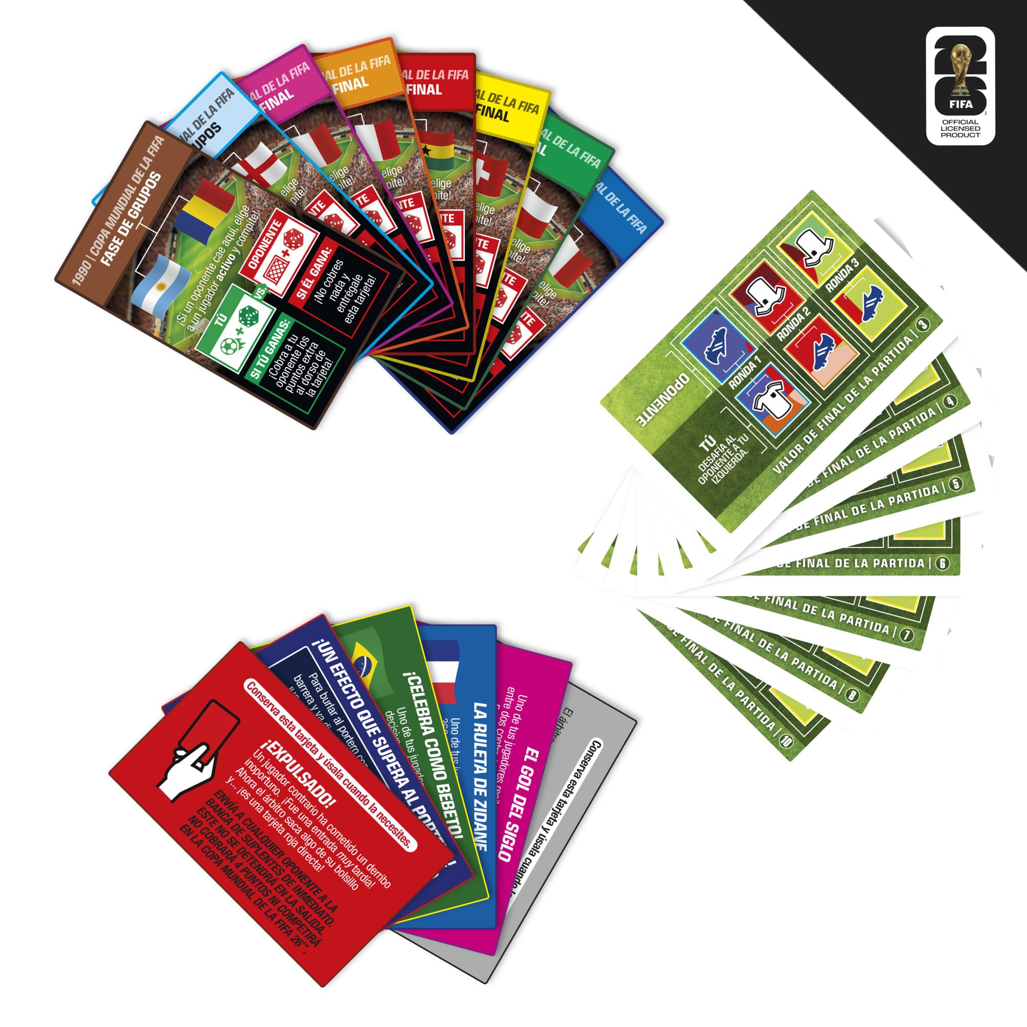 Jeu Monopoly Panini Prizm : Coupe du Monde de la FIFA I Jeu de société sur Le thème du Football et Cartes à Collectionner Monopoly Panini Prizm Coupe du Monde de la FIFA 2026 I Âge : 8 + - Version