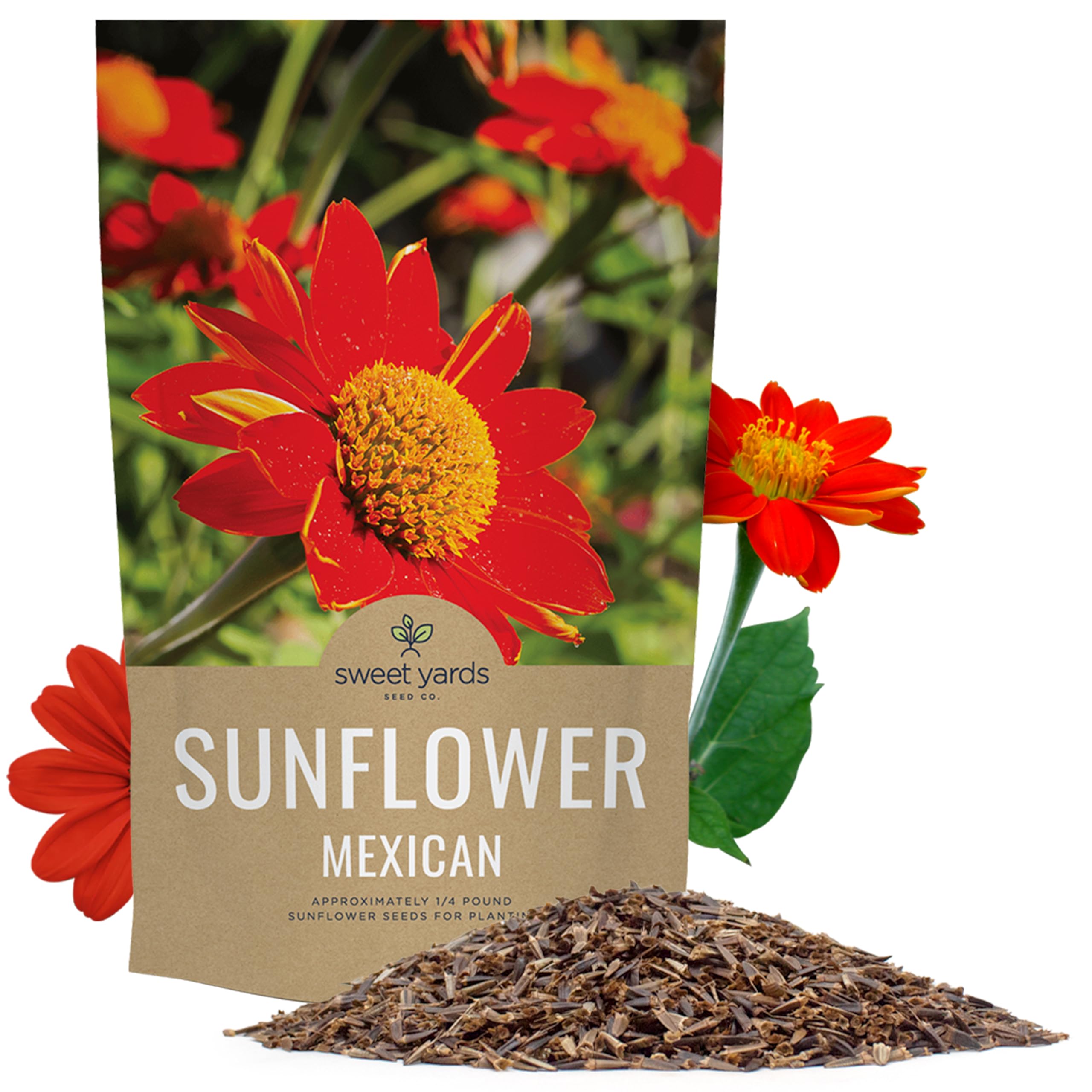 Sweet Yards Mexican Sunflower Seeds Bulk