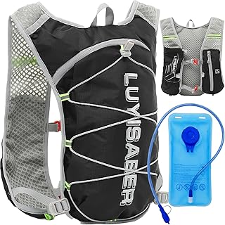 Hydration Pack, a Lightweight Running Hydration Vest Suitable for Both Men and Women, Ideal for Activities Such as Maratho...