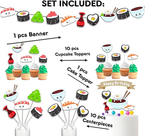 Miniatura 8 de Juego de decoración de fiesta de cumpleaños de té con leche de Boba rosa. Gran paquete para té de burbujas para niñas