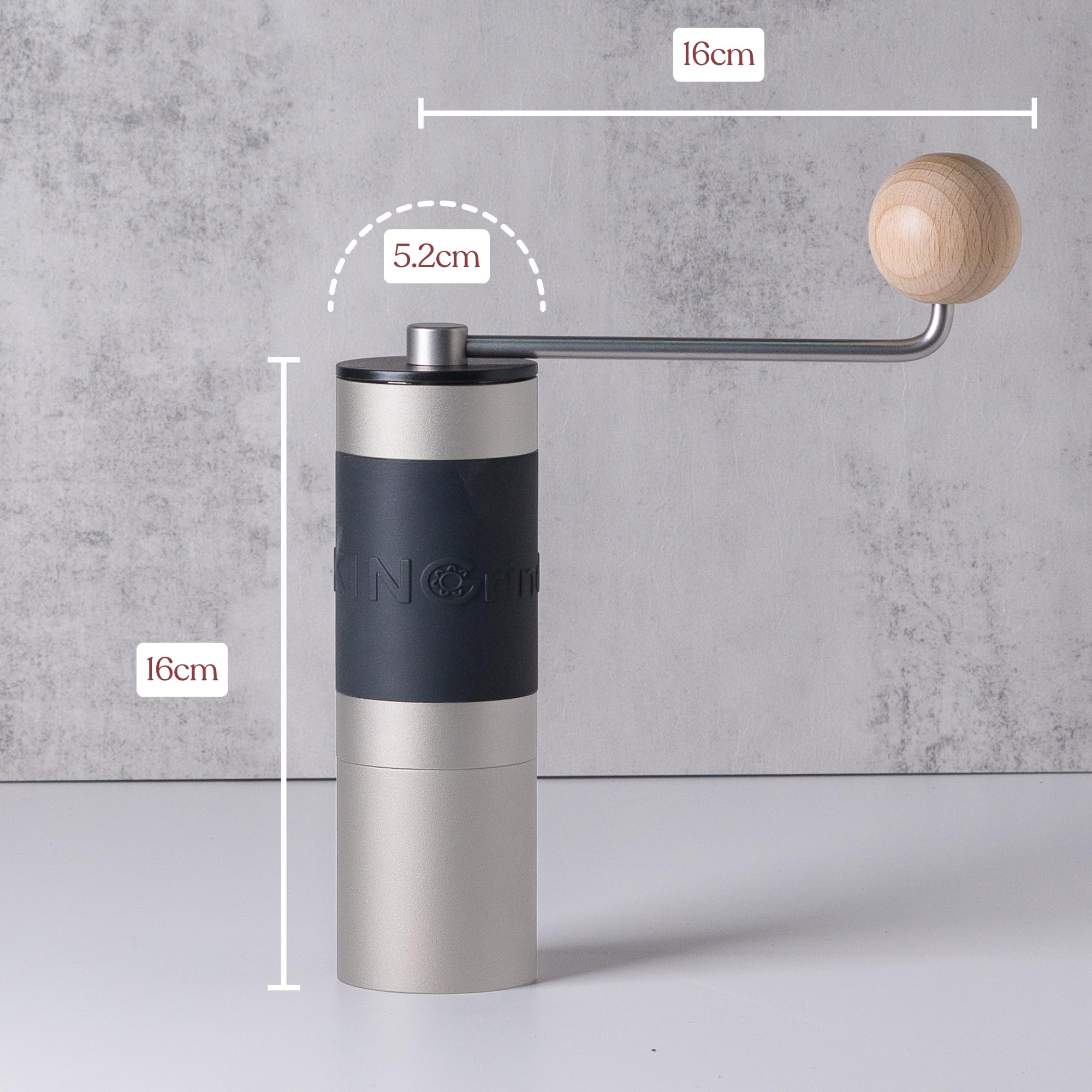 Amazon.com: 【Sliver】KINGrinder K2 Manual Hand Coffee Grinder