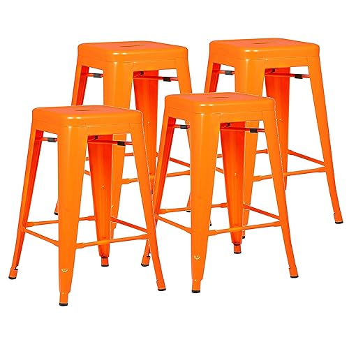 Brownish Orange Stool - Stools Item Brownish Orange Stool - Stools Item