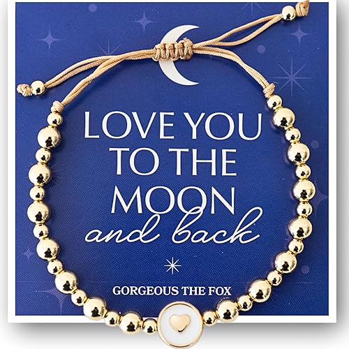 Gorgeous the Fox Inspirational Bracelets for Women – 18K Gold Plated Adjustable 