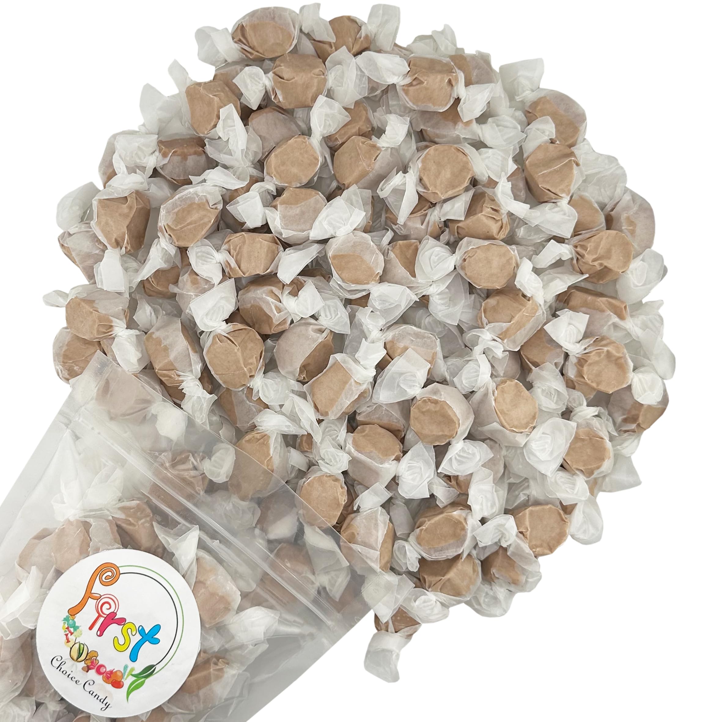 All Flavor Gourmet Salt Water Taffy (Chocolate, 2 LB)