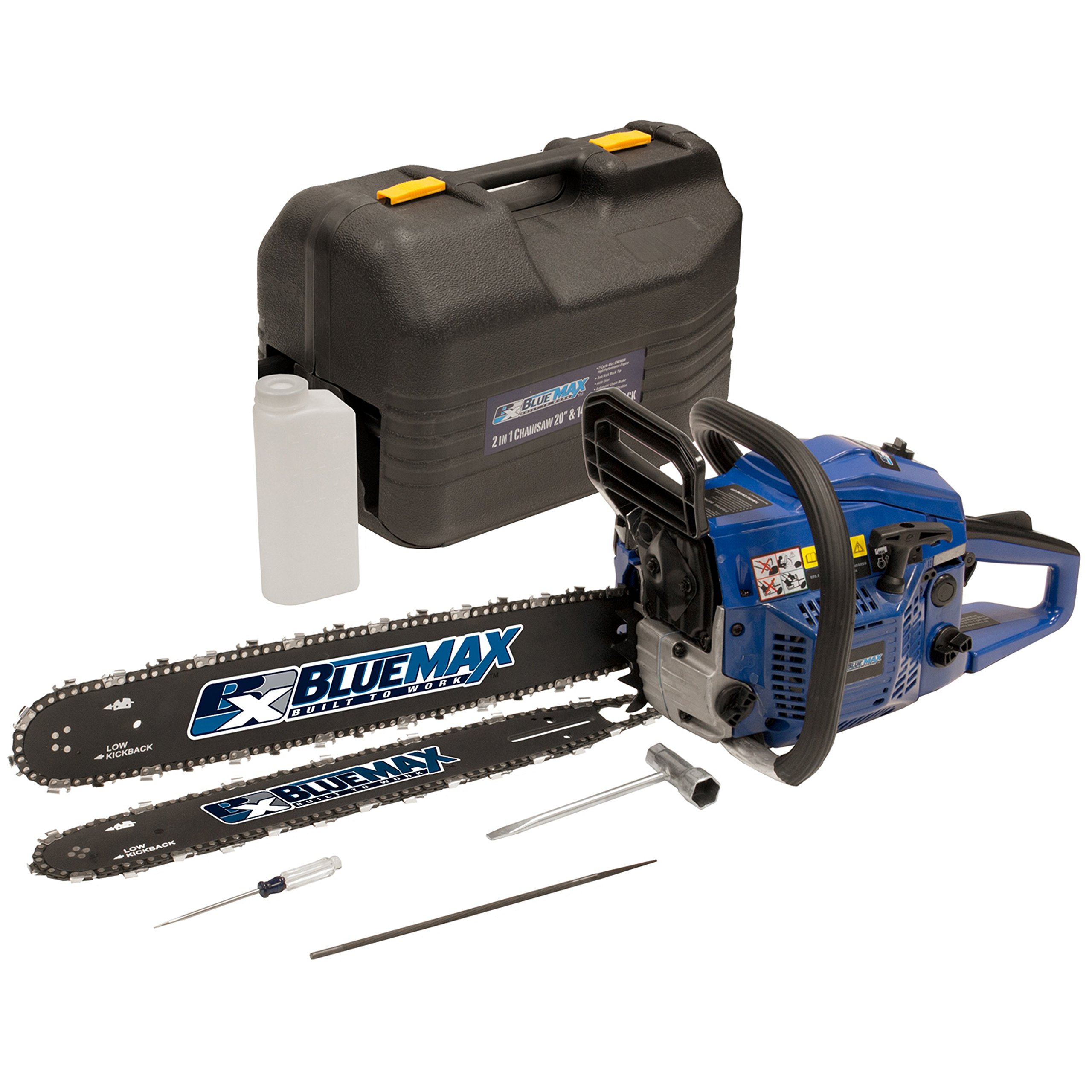 Buy Blue Max 8902 14Inch 45cc 2Stroke Powered Chain Saw With Free 20