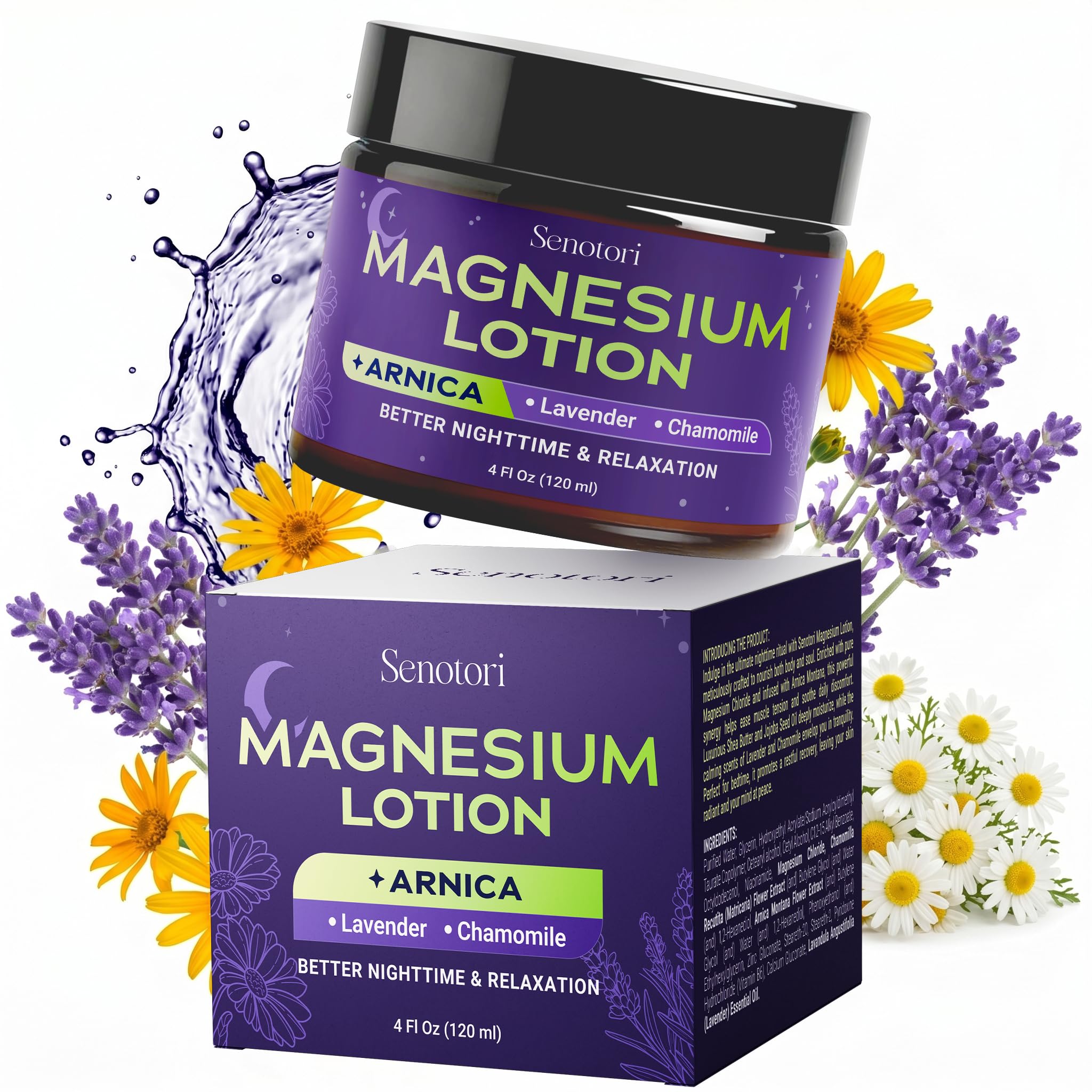 Amazon.com : Senotori First Magnesium Lotion for Sleep with